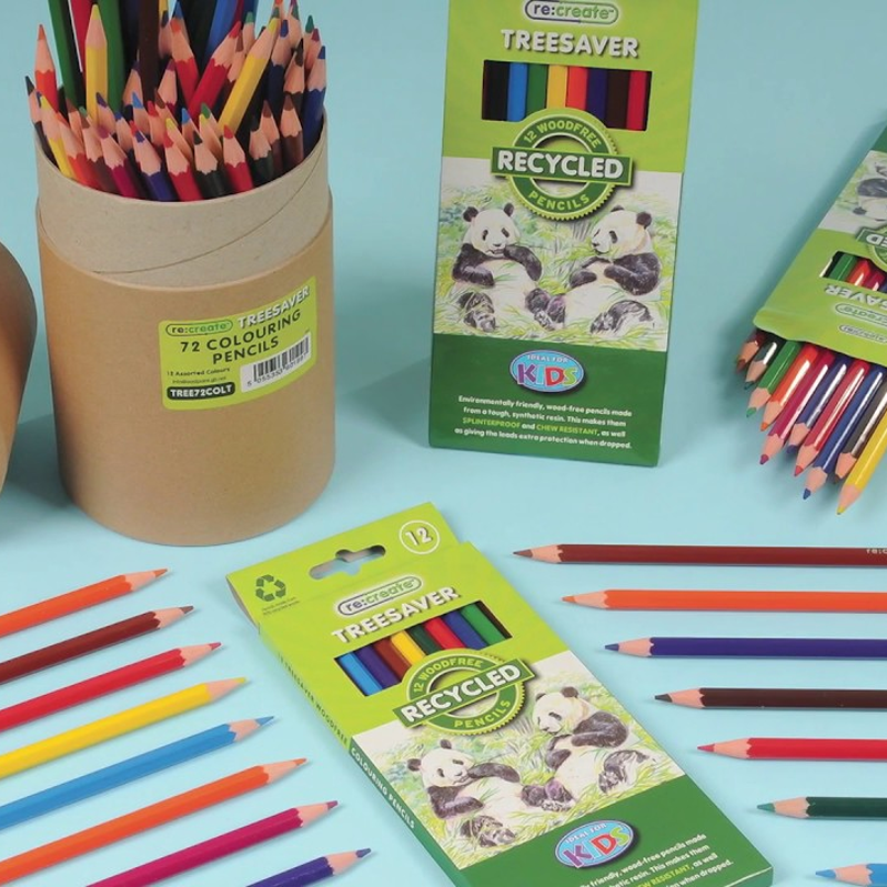 recycled pencils