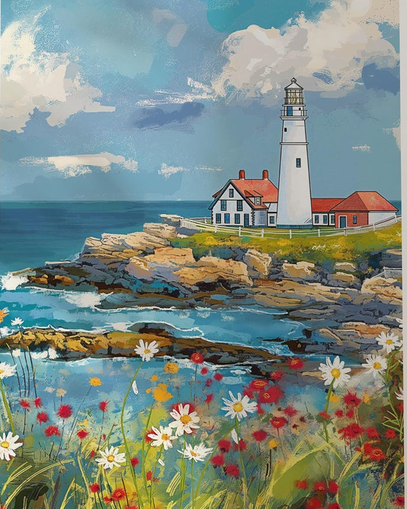 Whitley Bay lighthouse 