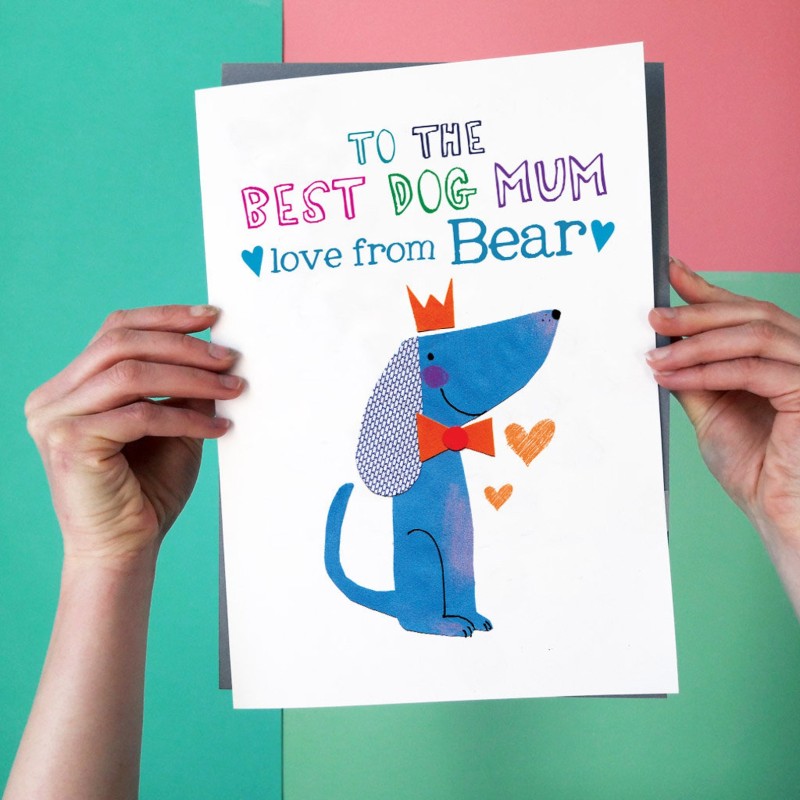 best dog mum card