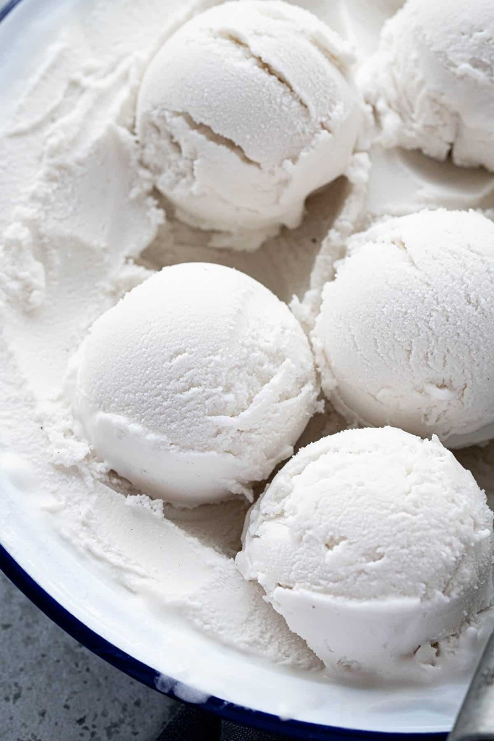 coconut ice cream