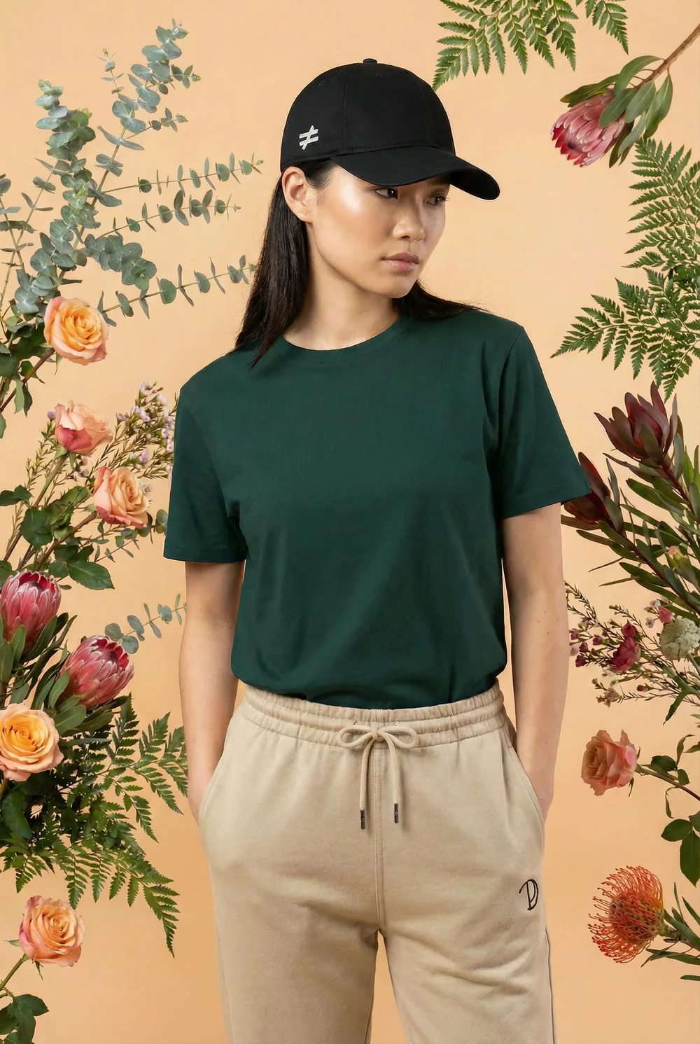 organic baseball cap