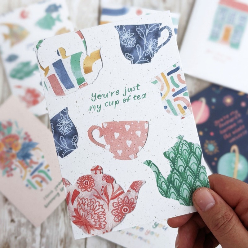 eco friendly valentine card