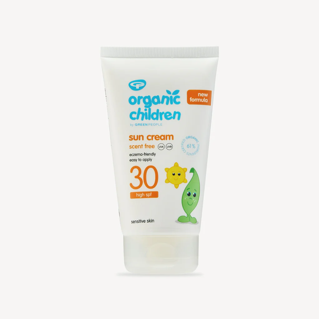 Green people sun cream