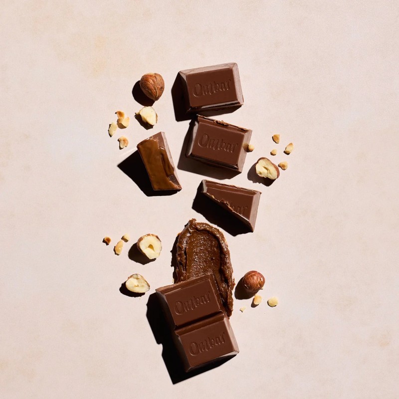 hazelnut truffle chocolate bar