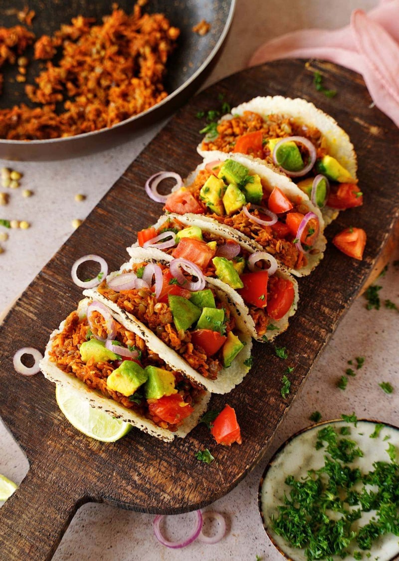 lentil taco meat
