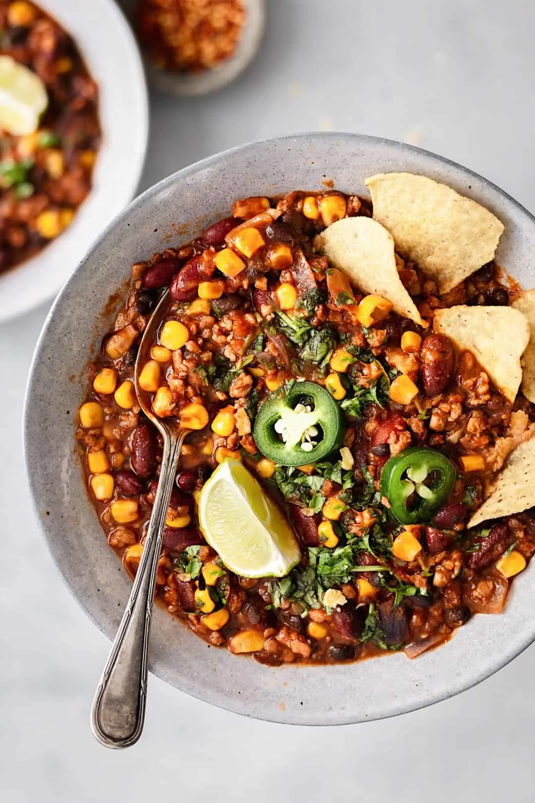 one pot vegan chilli