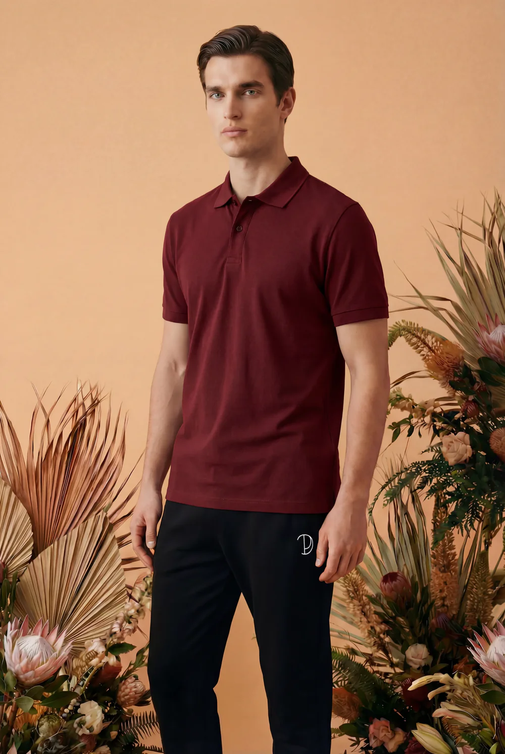 organic cotton polo shirt