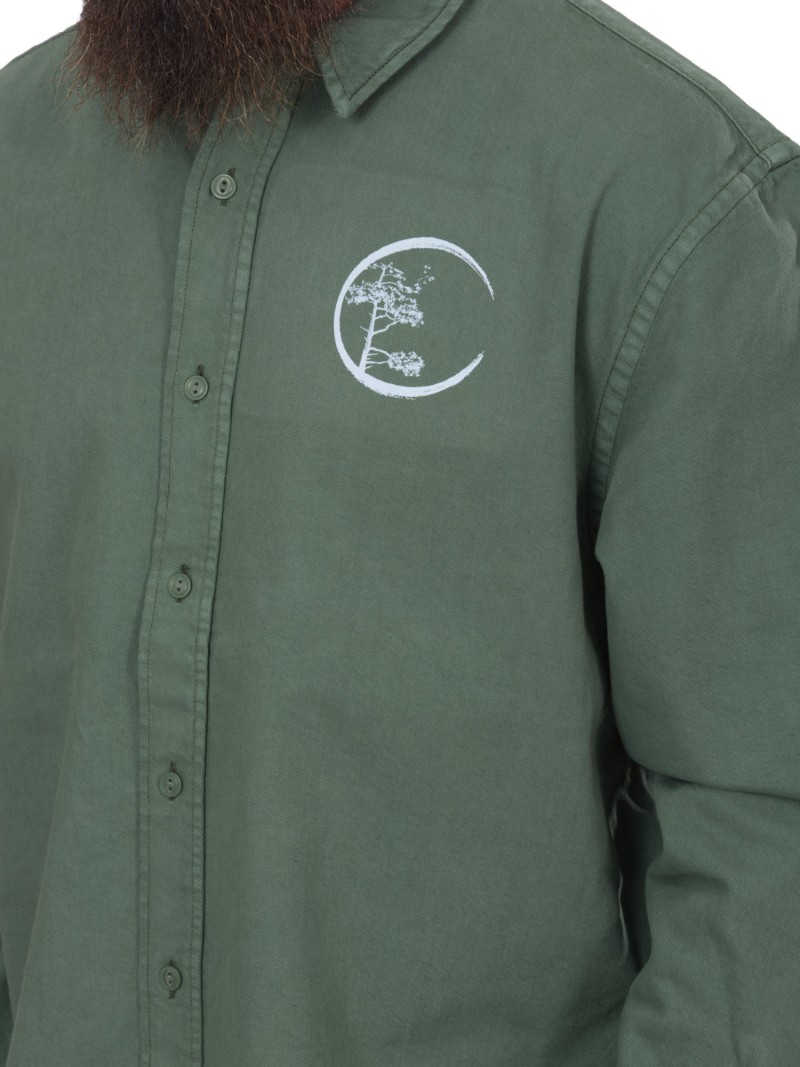 organic cotton men's work shirt