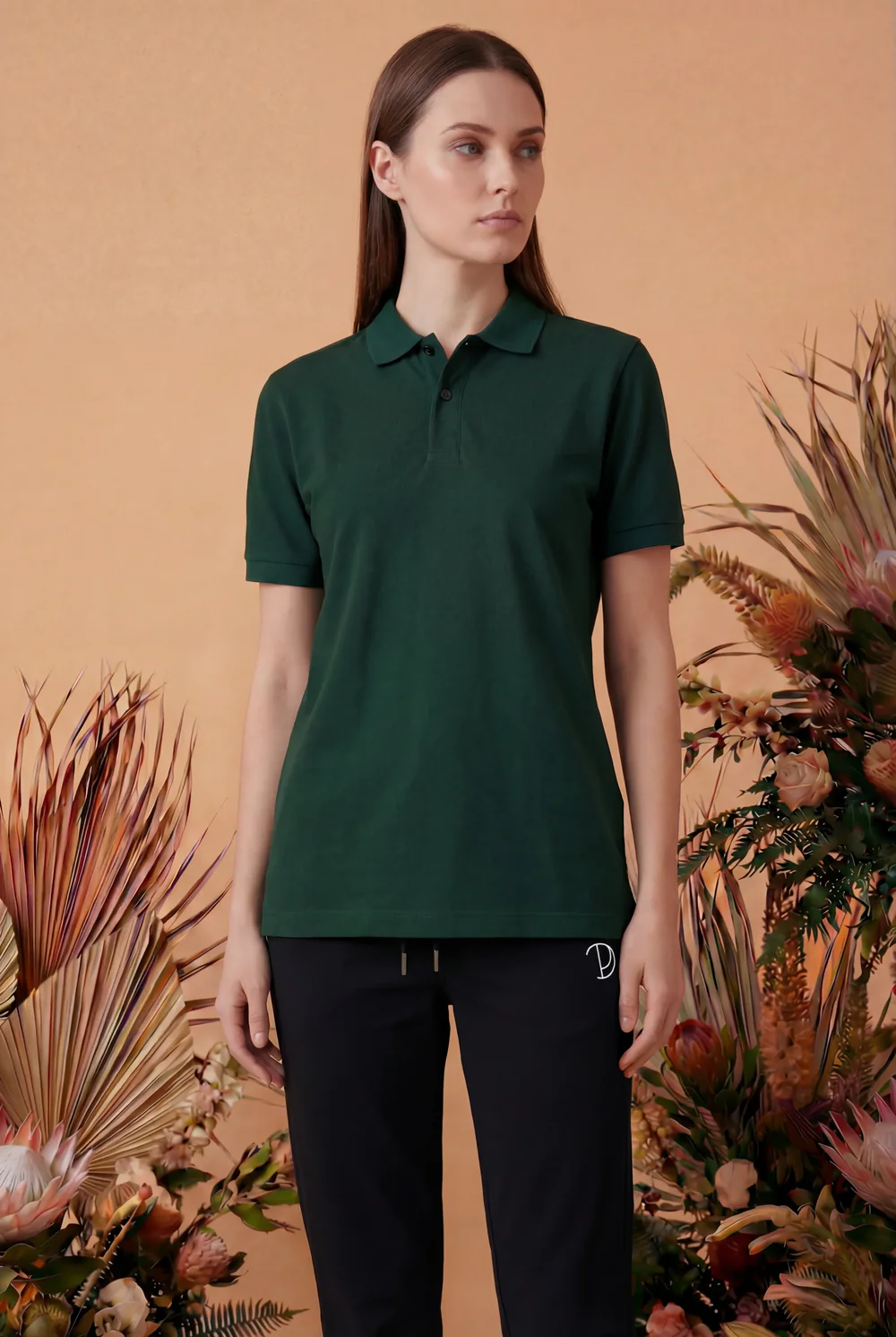 organic cotton polo shirt