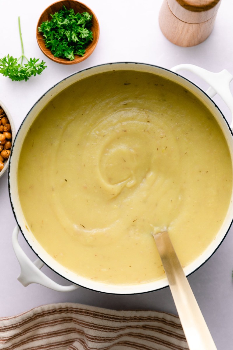 potato leek soup