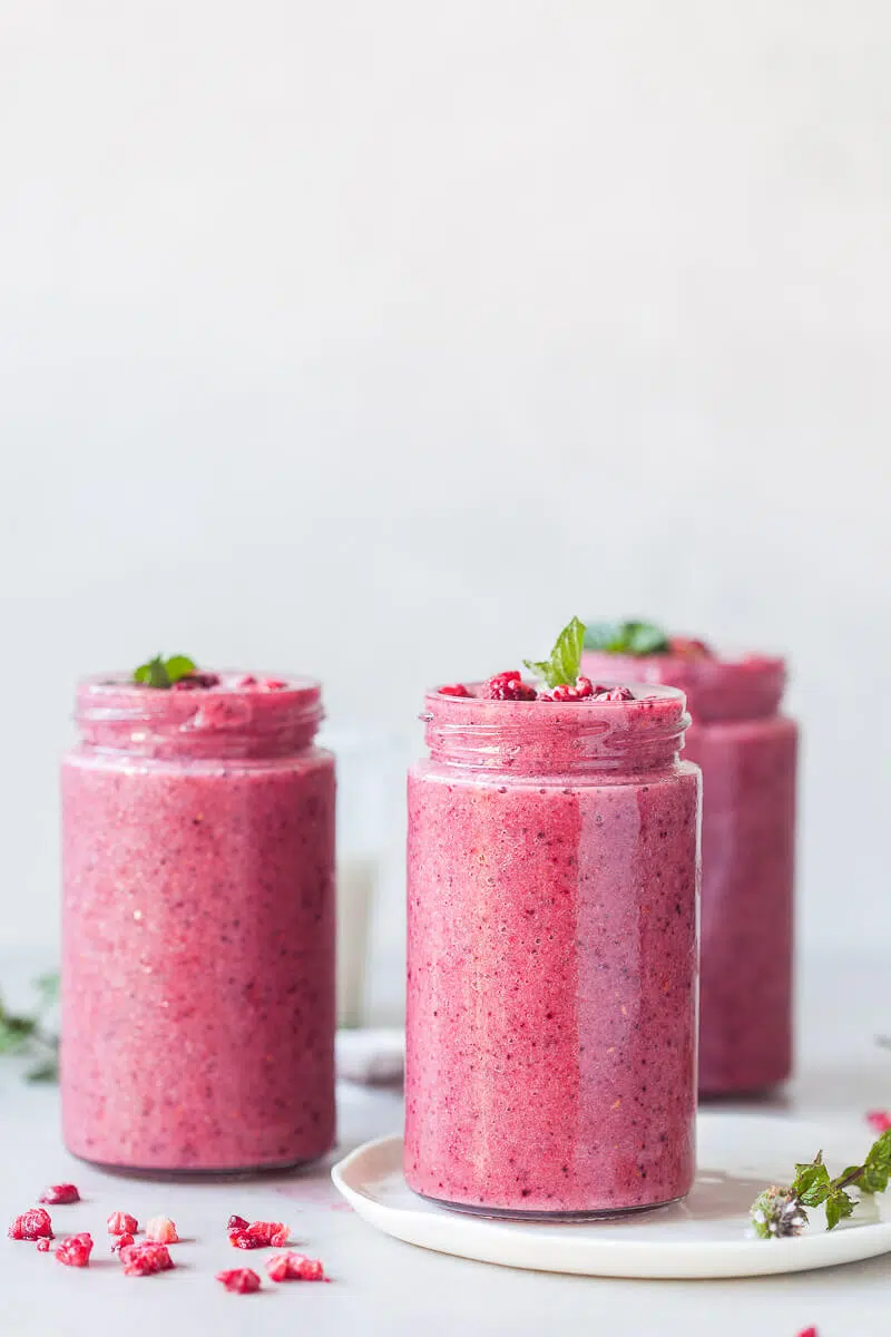 raspberry smoothie