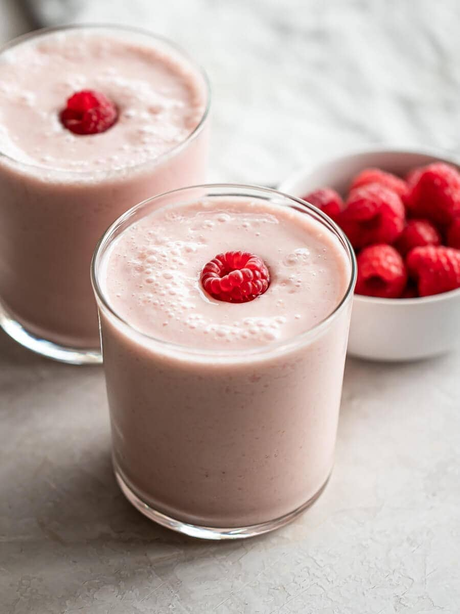 raspberry smoothie