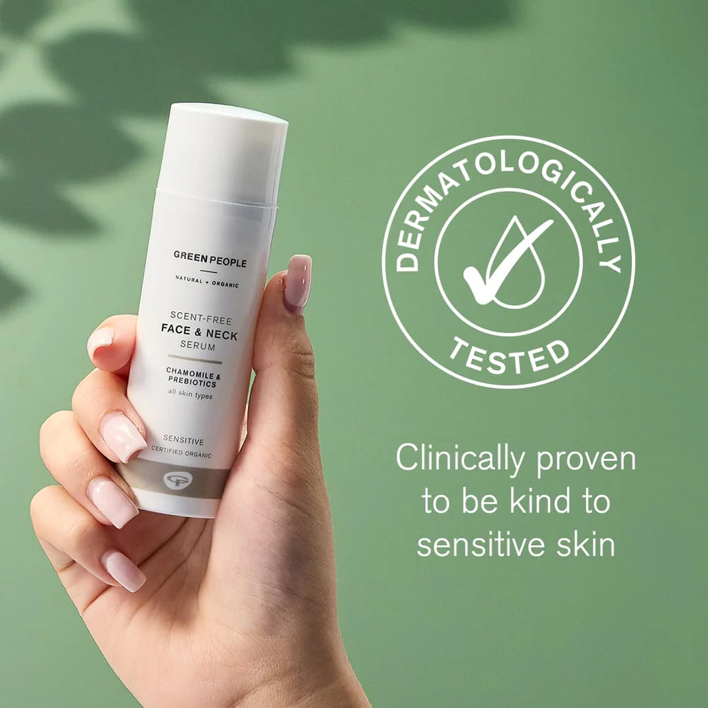 Green people facial serum