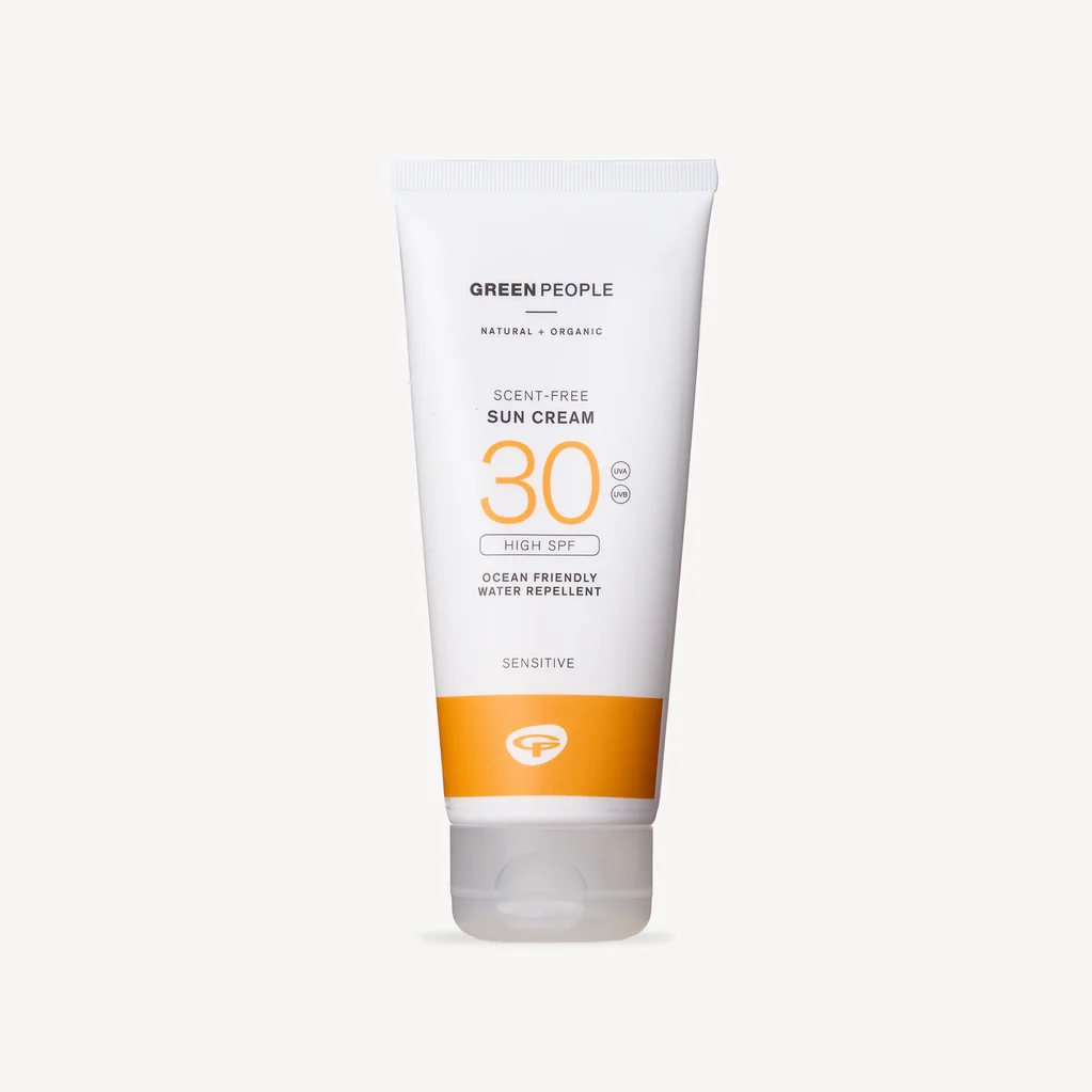 Green people sun cream