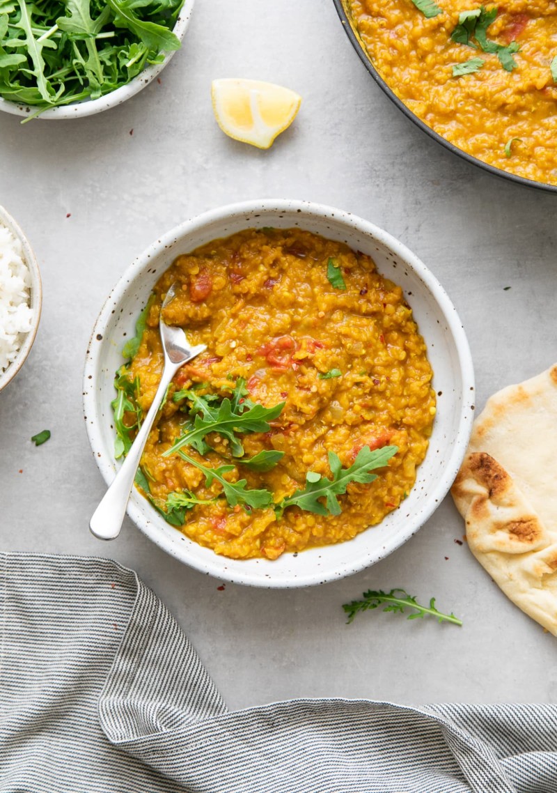 spicy lentil dal