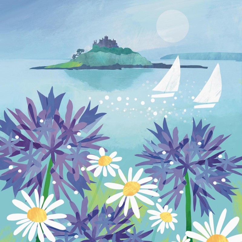 summer flowers St Michael's Mount Gill Wild