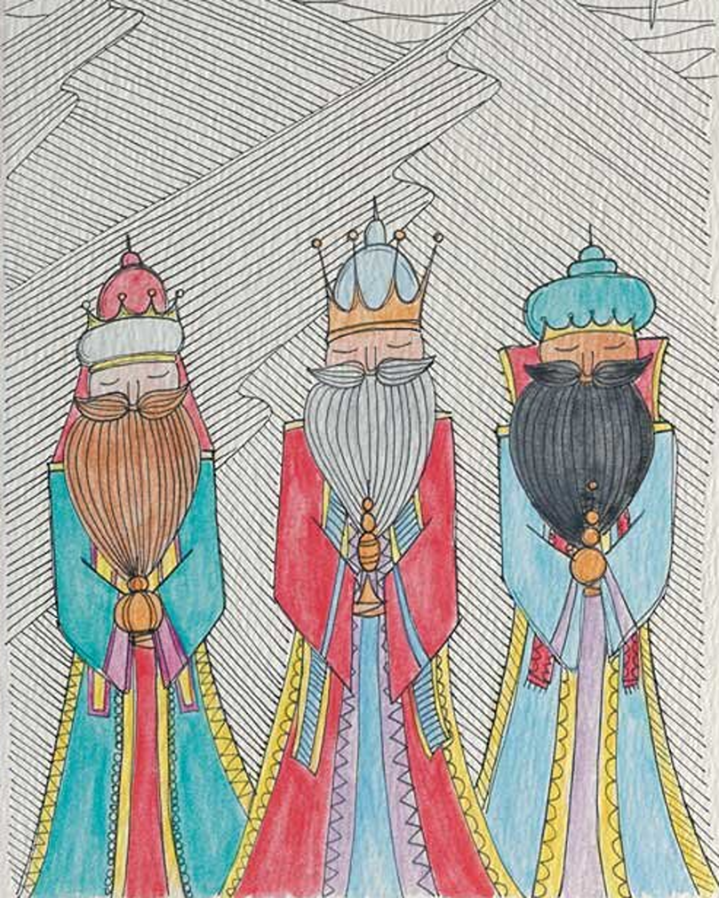 three wise men eco card