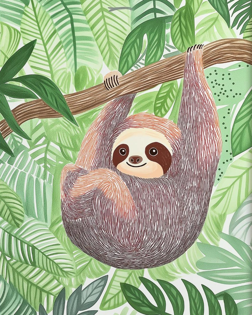 tropical sloth