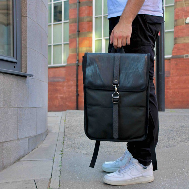 urban recycled backpack