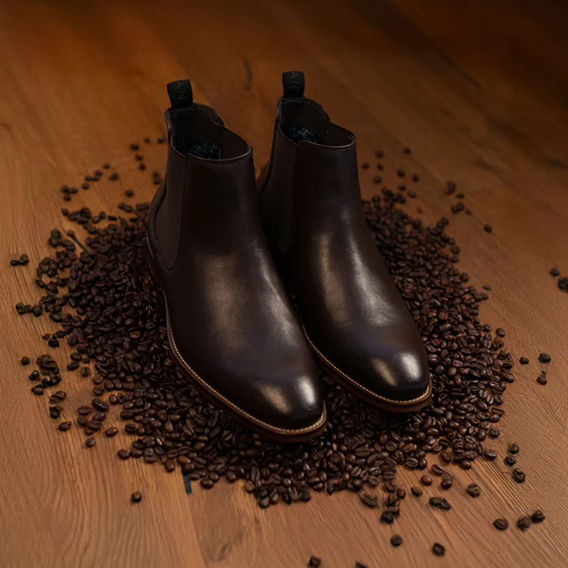 vegan Chelsea boots