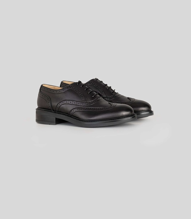 vegan Oxford brogues