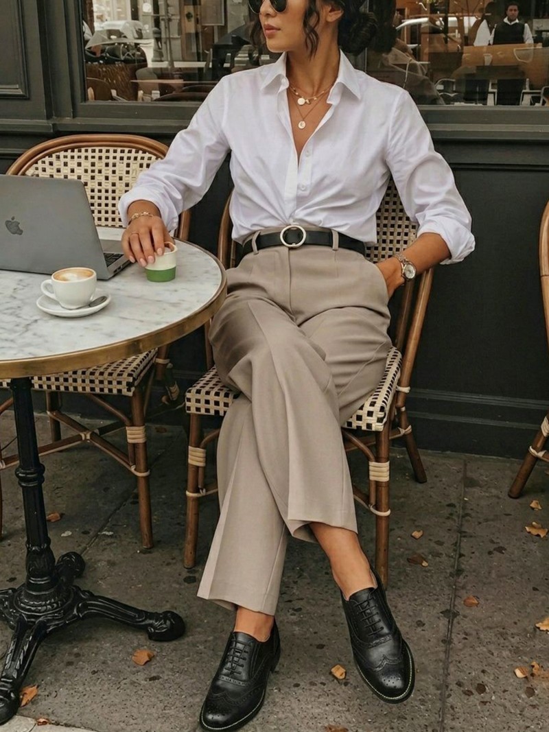 vegan Oxford brogues