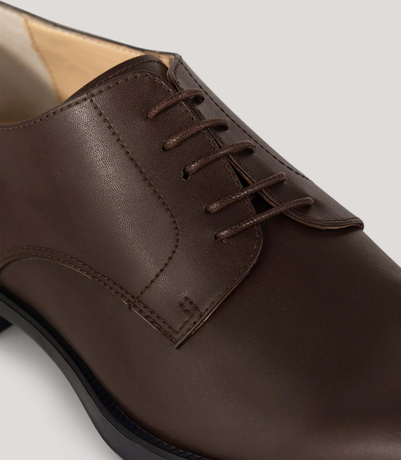 vegan derby shoe