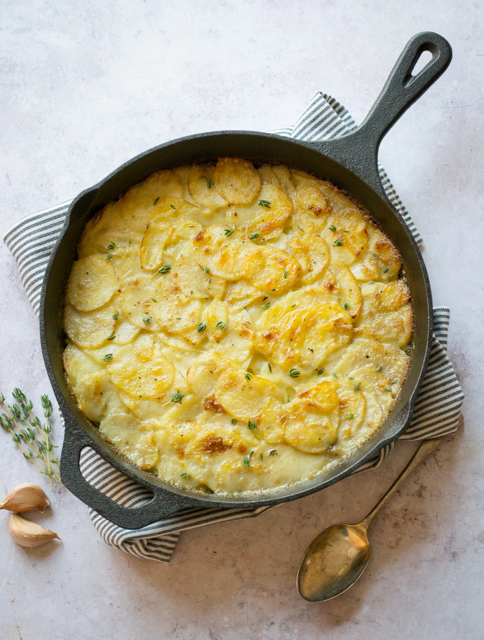 vegan dauphinoise potatoes