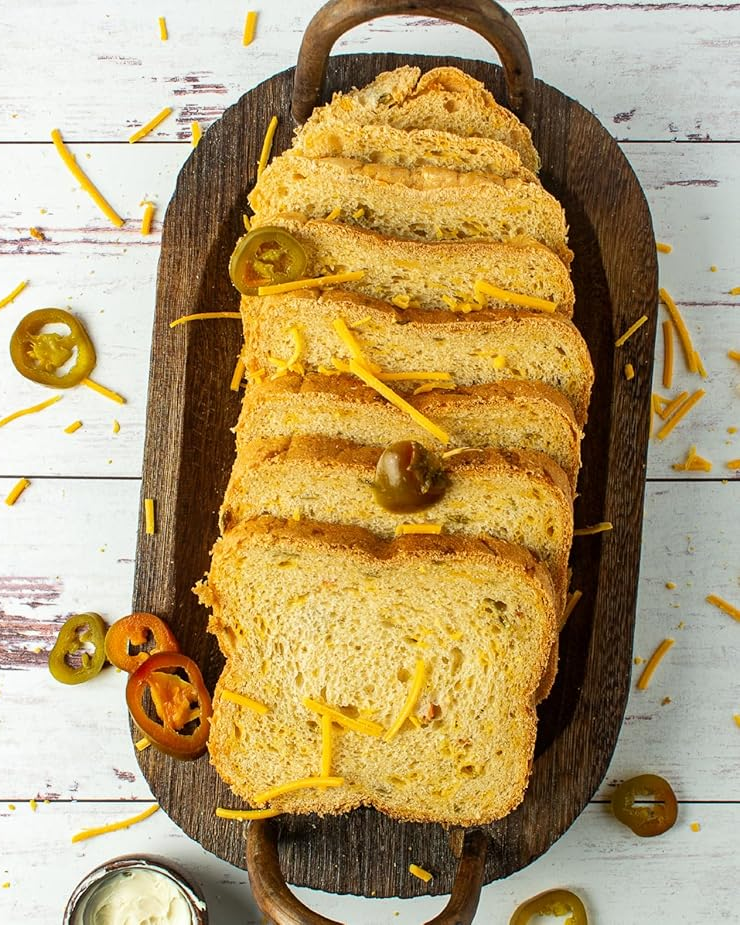 vegan jalapeno cheese bread