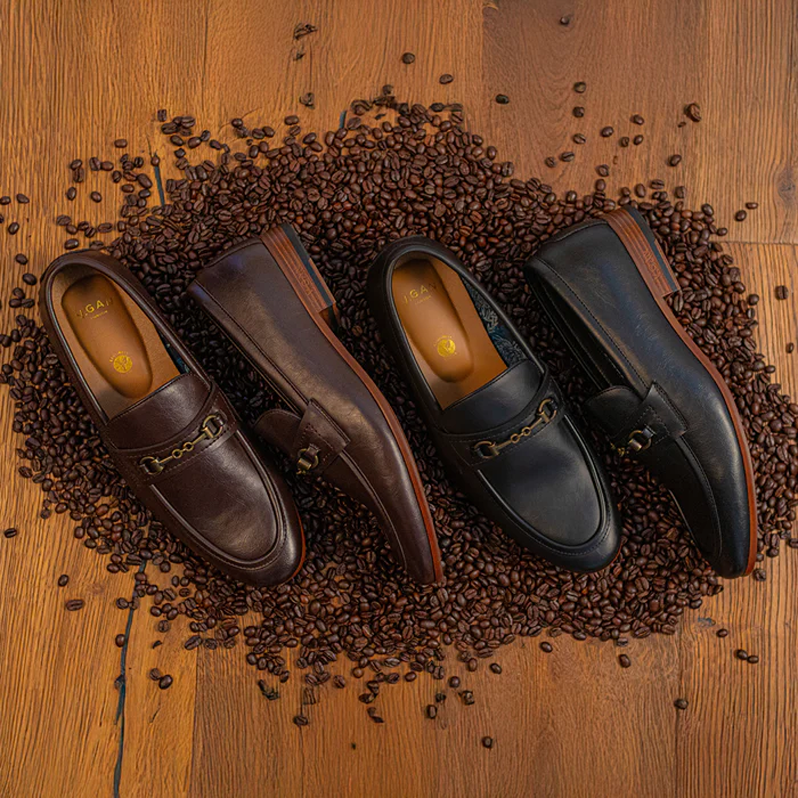 vegan cappuccino loafers