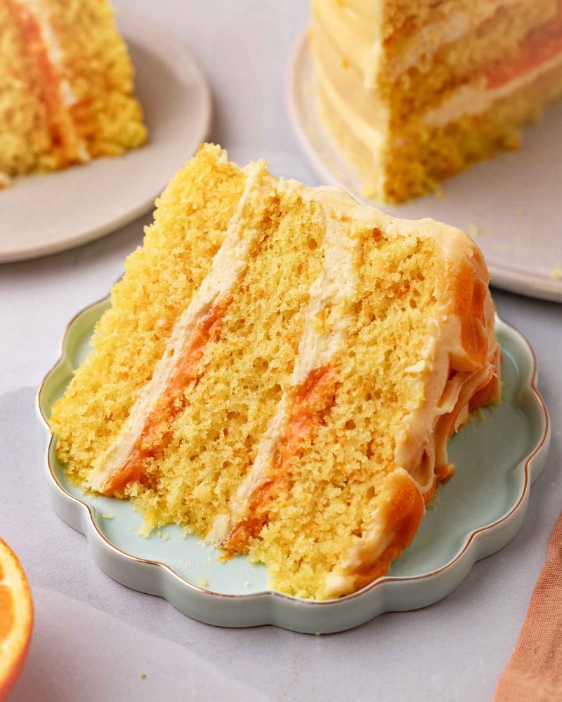 vegan orange cake