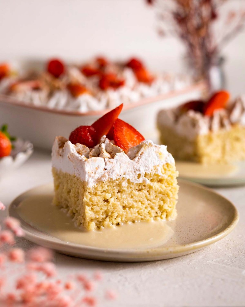 vegan tres leches cake