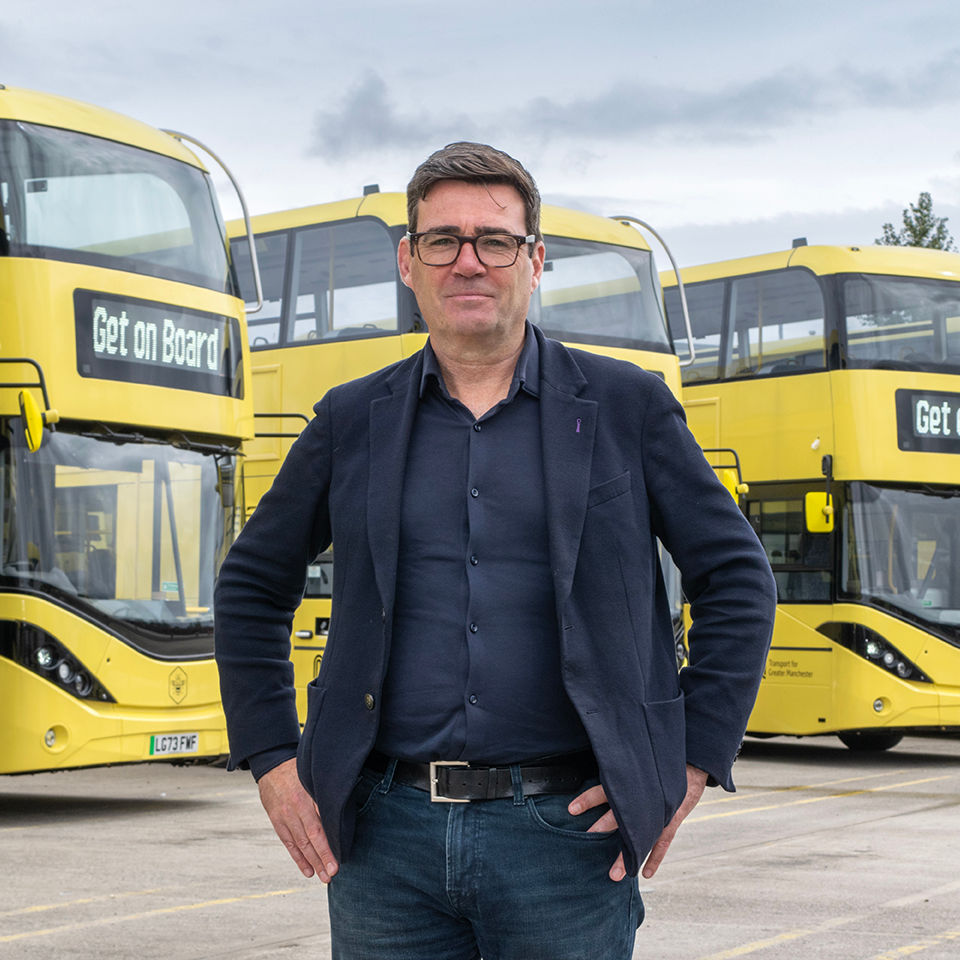 Andy Burnham Bee Network