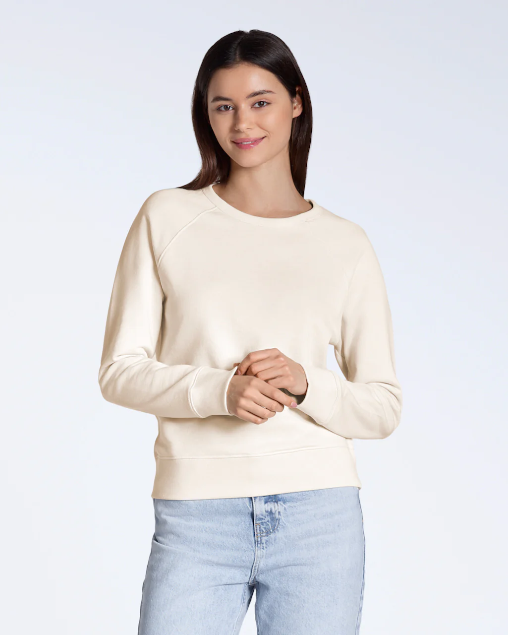French terry organic sweatshirt