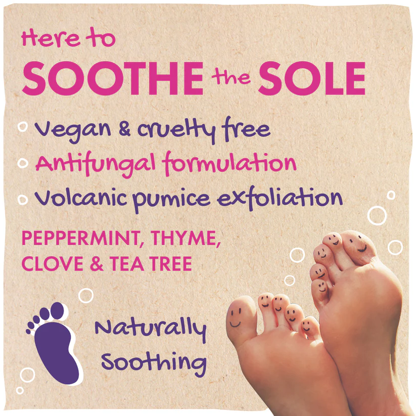 Friendly foot soap