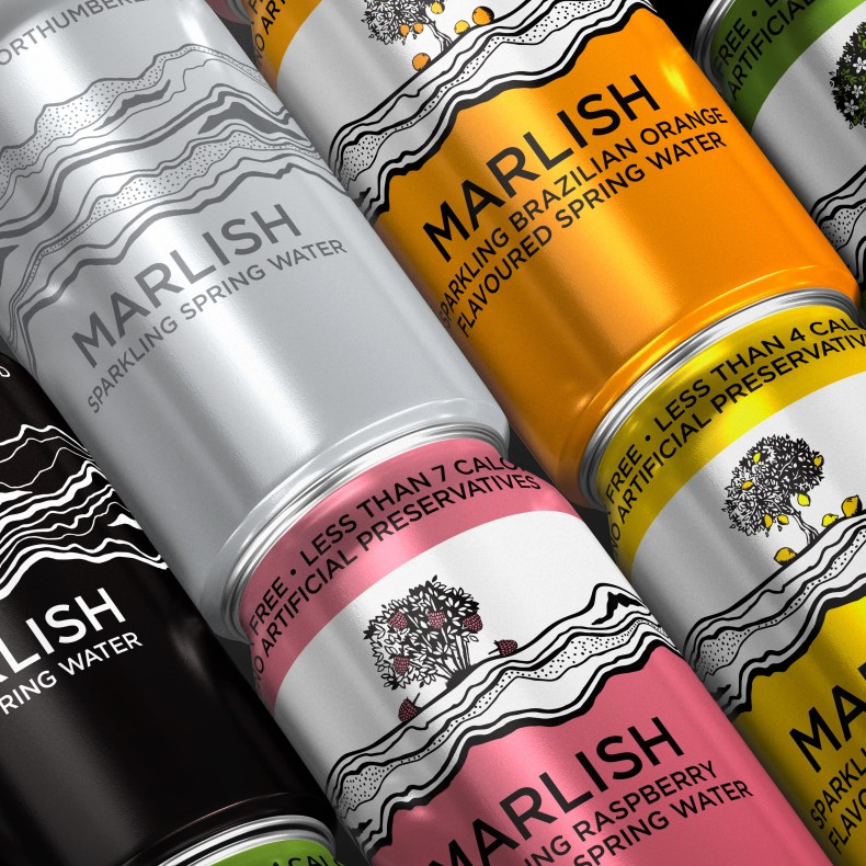 Marlish sparkling water