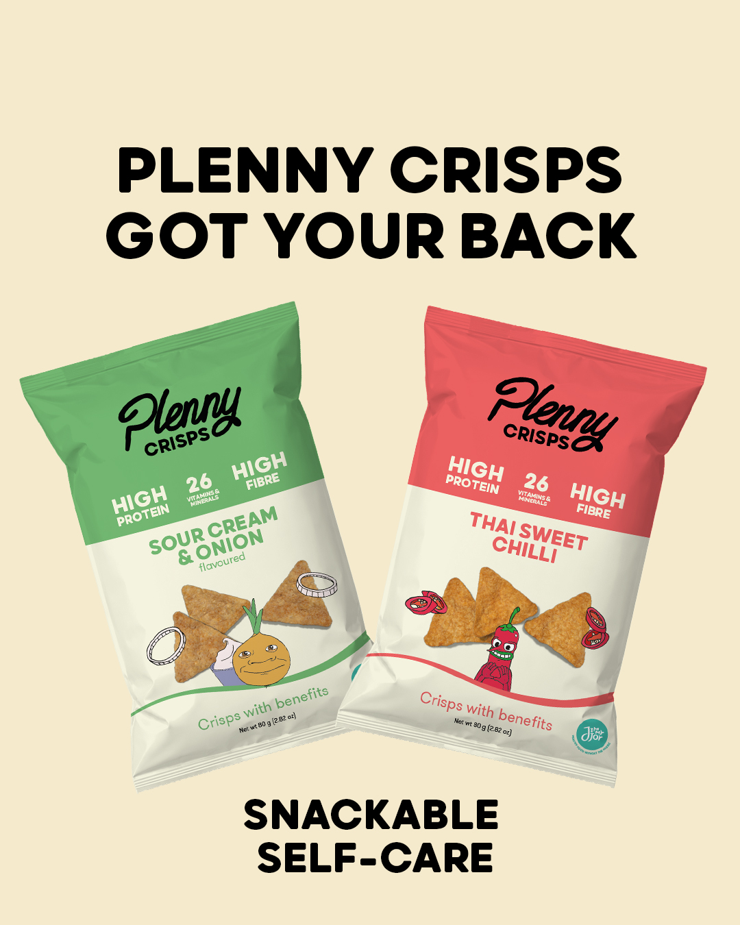 Plenny vegan crisps