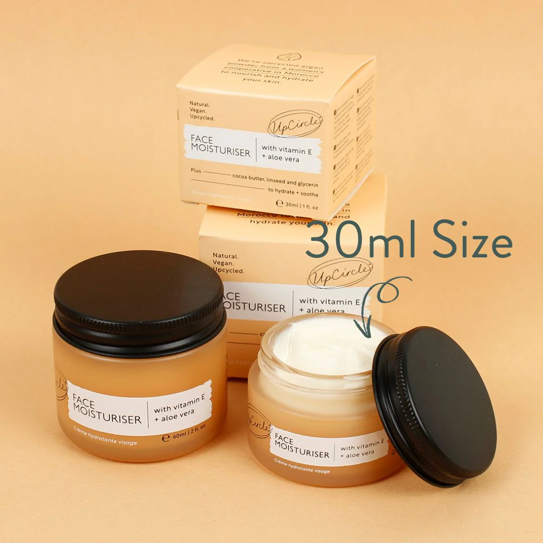 Upcircle facial moisturisers