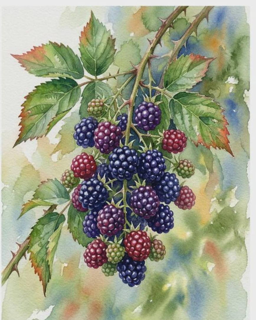 blackberries