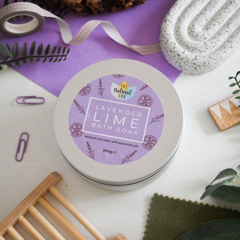 lavender lime bath soak