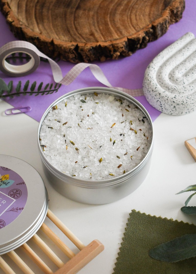 lavender lime bath soak