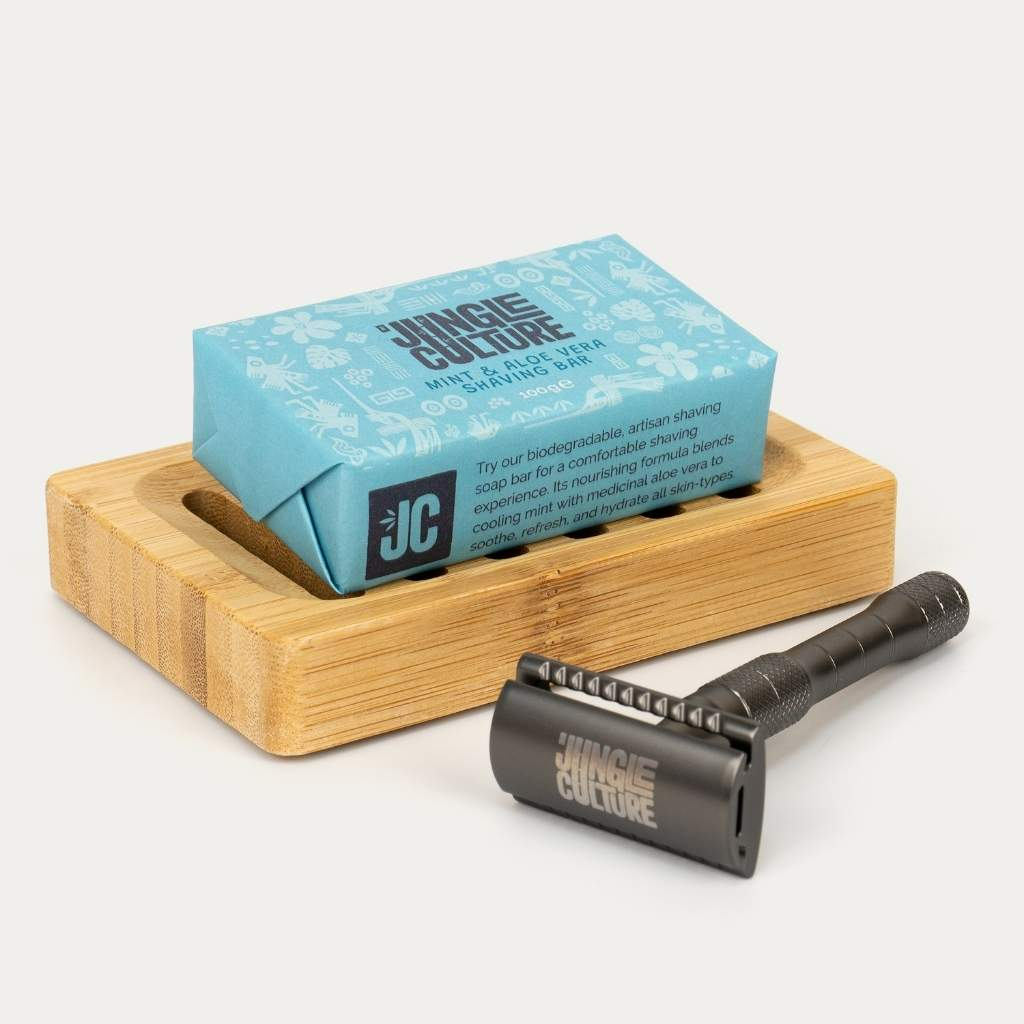 mint aloe vera shaving bar