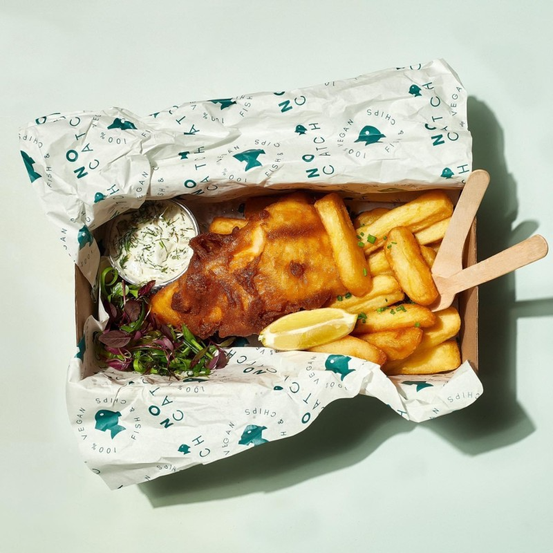 vegan fish and chips