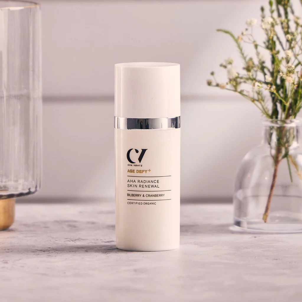 organic AHA facial mask