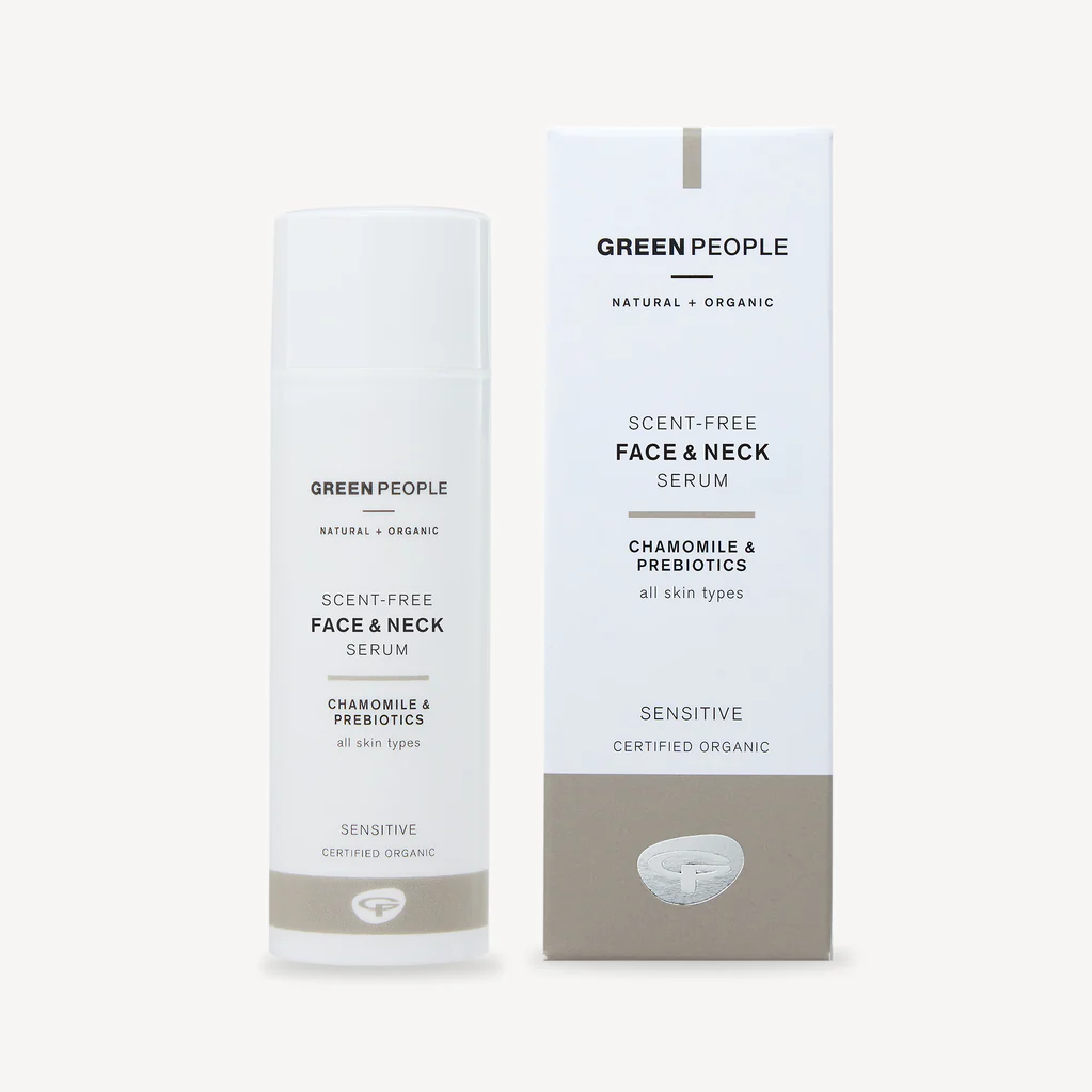 organic face neck serum