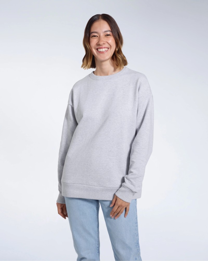 oversized organic sweatshirt