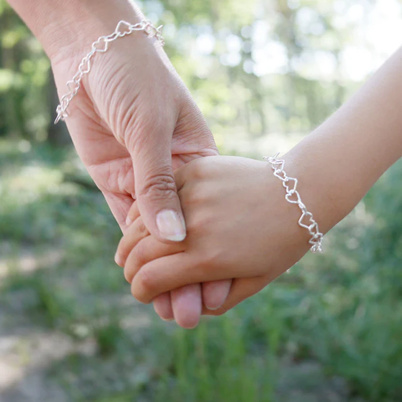 recycled silver bracelet