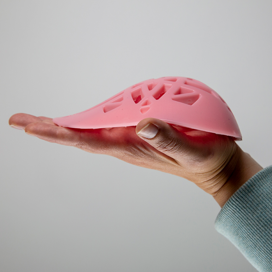 silicone breast form