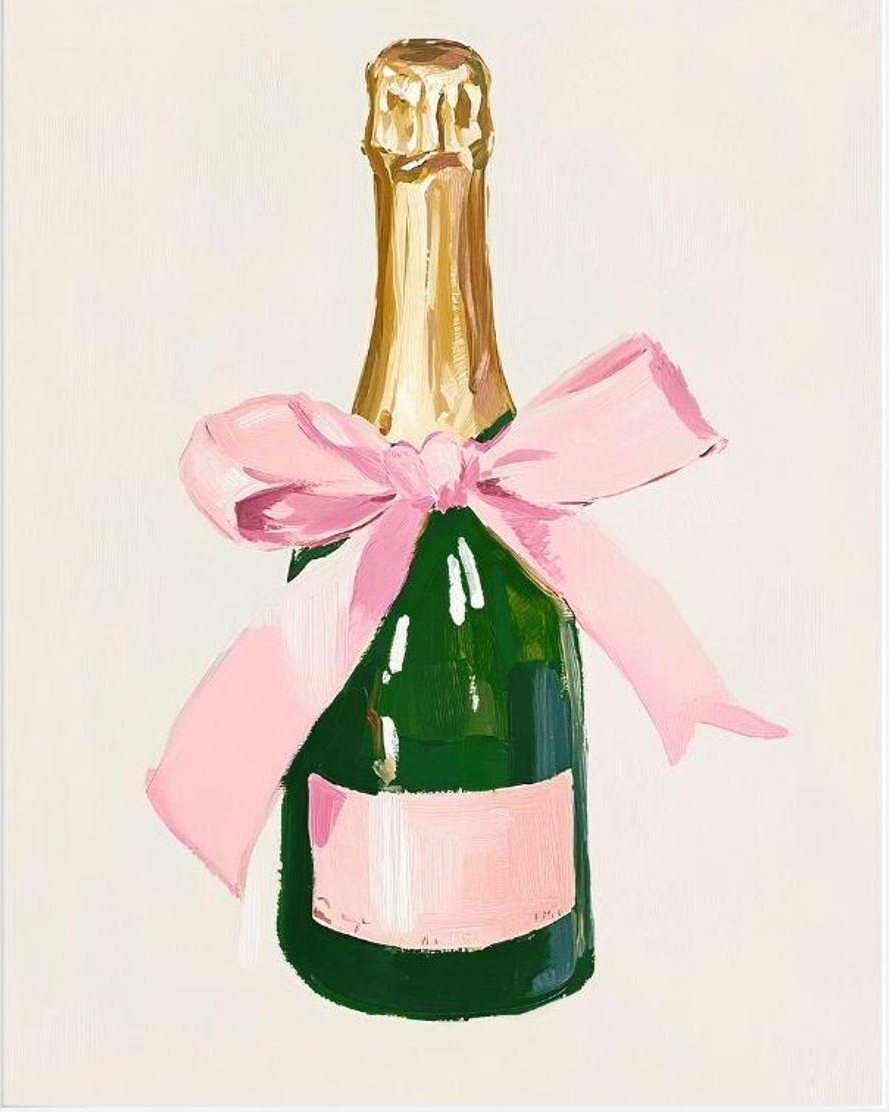 sparkling wine bottle