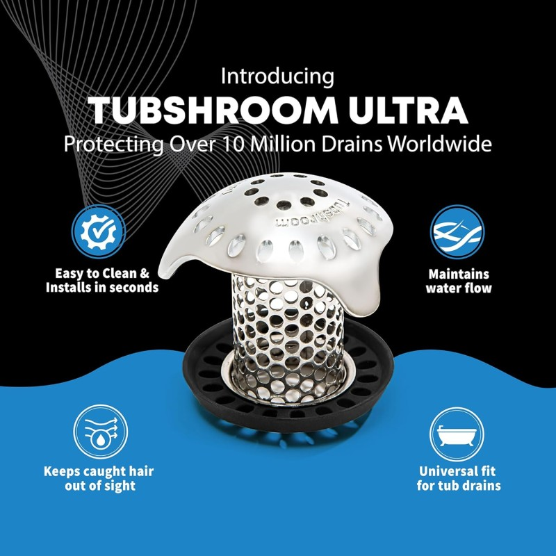 Tubshroom (a simple device to stop clogged drains)